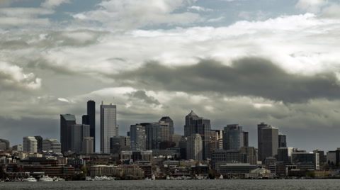 Seattle Clouds Time Lapse