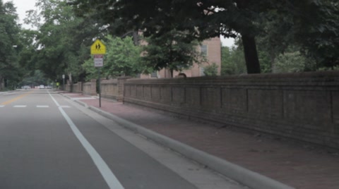 Stock Footage William And Mary College - Driving