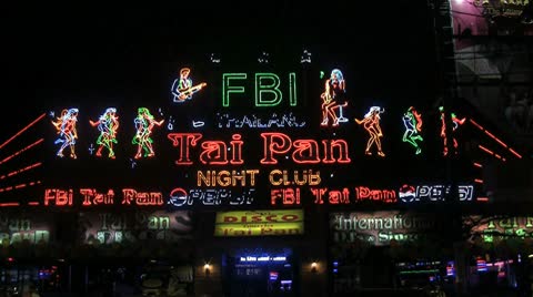 Fbi Bar And Club In Patong, Phuket, Thailand