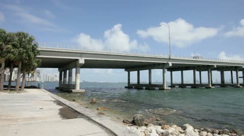 Key Biscayne Bridge In Miami