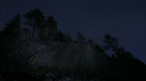 4K Devils Postpile Timelapse Astrophoto 01