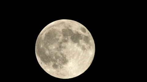 Moon Timelapse Clear Night