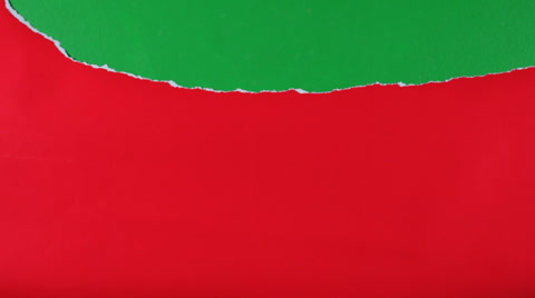 Close Up Of Paper Tearing