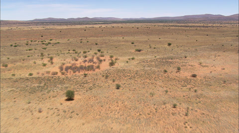Empty South African Plain Landscape
