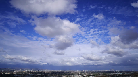 4K Los Angeles Timelapse 04 Clouds