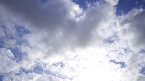Time Lapse Clouds Blue Sky