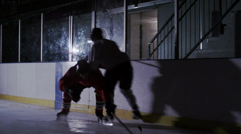 Team Sport - Ice Hockey - Intense Body Check