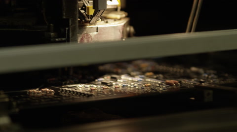 Microchip Factory - Creation Of A Circuit Board