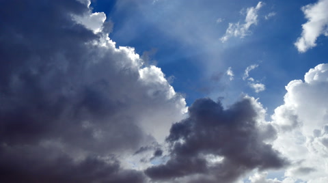 Thunderstorm Time Lapse Clouds Forming