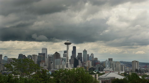 Seattle Clouds Time Lapse