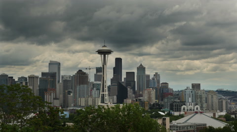 Seattle Clouds Time Lapse