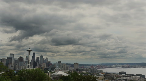Seattle Clouds Time Lapse