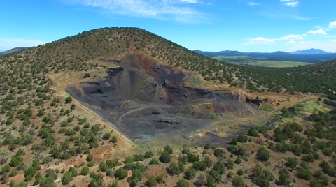 Aerial Video Of A Mountain In Arizona 4