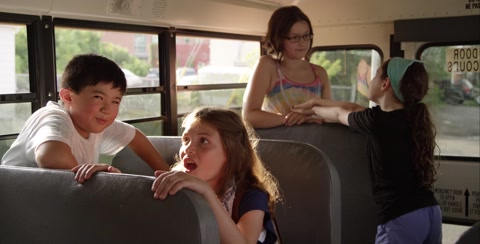 Kids Acting Up On School Bus