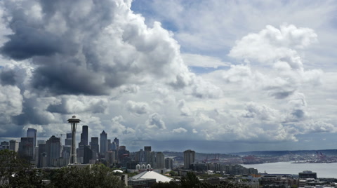Seattle Clouds Time Lapse