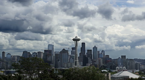 Seattle Clouds Time Lapse