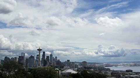 Seattle Clouds Time Lapse