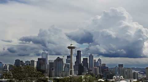 Seattle Clouds Time Lapse