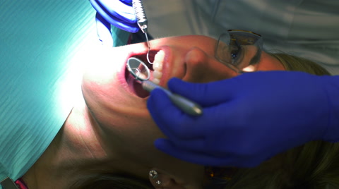 Kids At The Dentist - Getting Dental Work Done By Hygienist