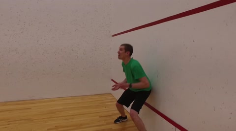 Team Sport - Adults Playing Dodgeball In A Gym