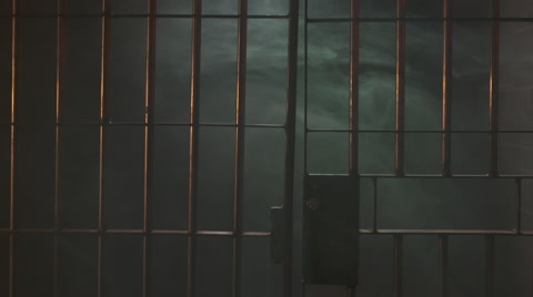 Modern Prison Or Jail Scene