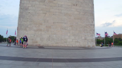 Tilting Up Video Washington Memorial
