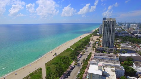 Aerial Video Of St Tropez North Beach